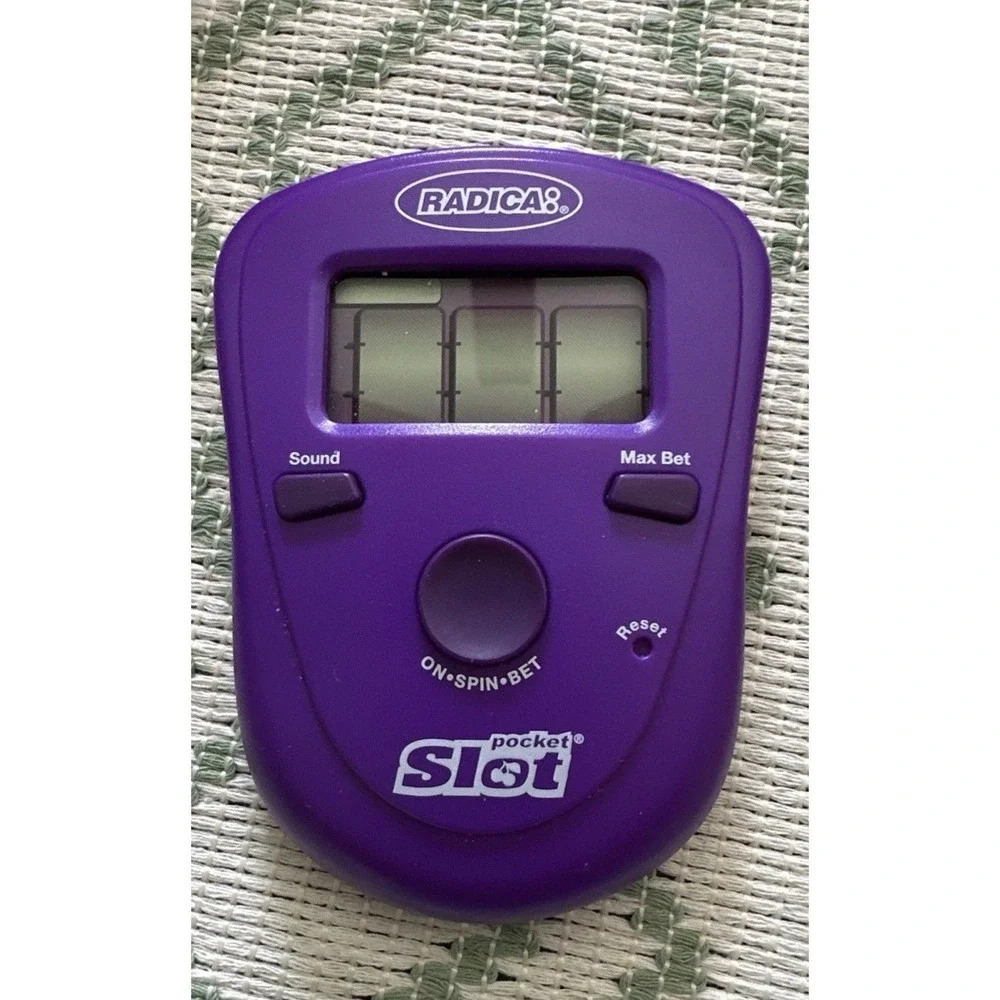 Lot of 2 Hand‎ Held Radica Games Poker And Slots Electronic